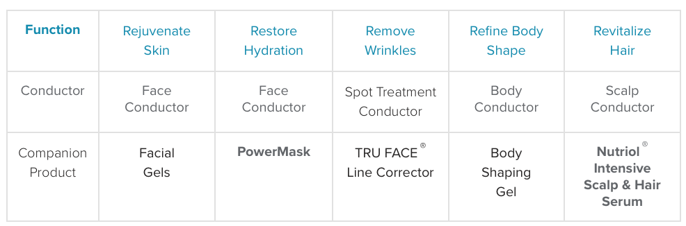 Galvanic Face Spa 5 Functions Summary