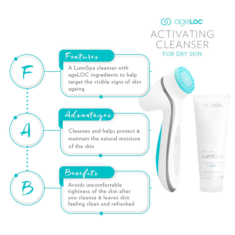 LumiSpa Cleanser For Dry Skin