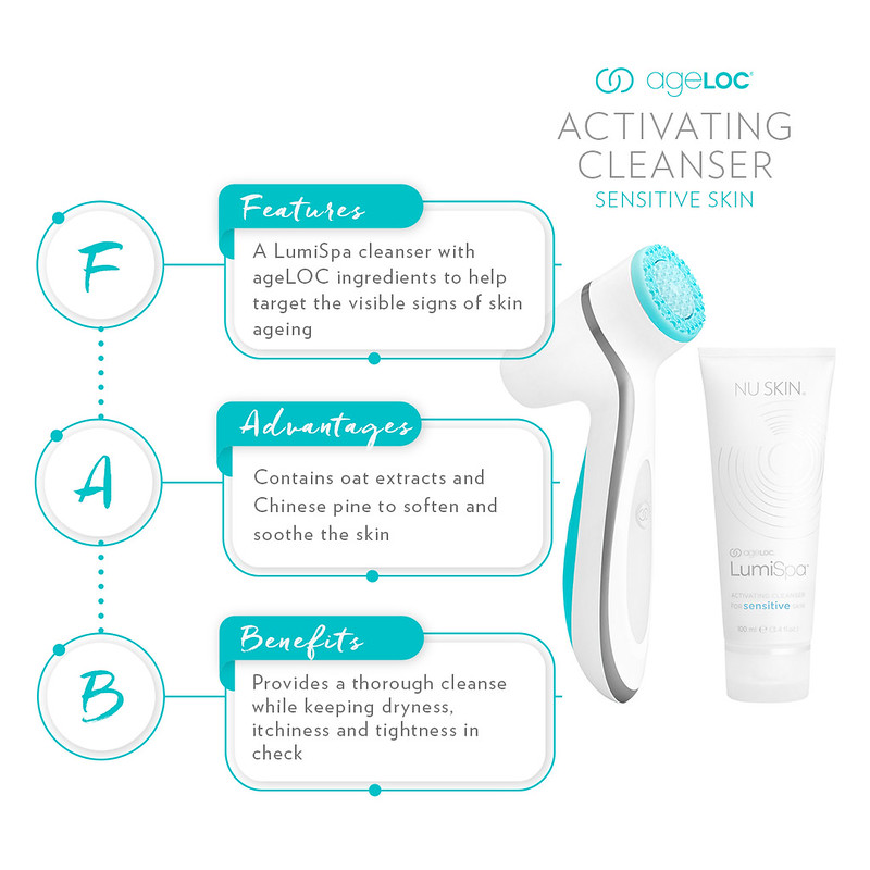 LumiSpa Cleanser for Sensitive Skin