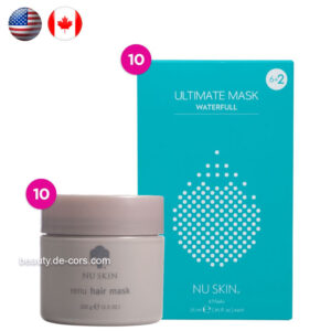 Nu Skin Ultimate Waterfull Mask and Renu Hair Mask Kit Distributor Price USA Canada
