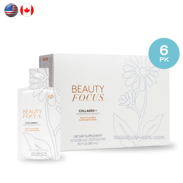 Beauty Focus Collagen+ 6pk USA Canada