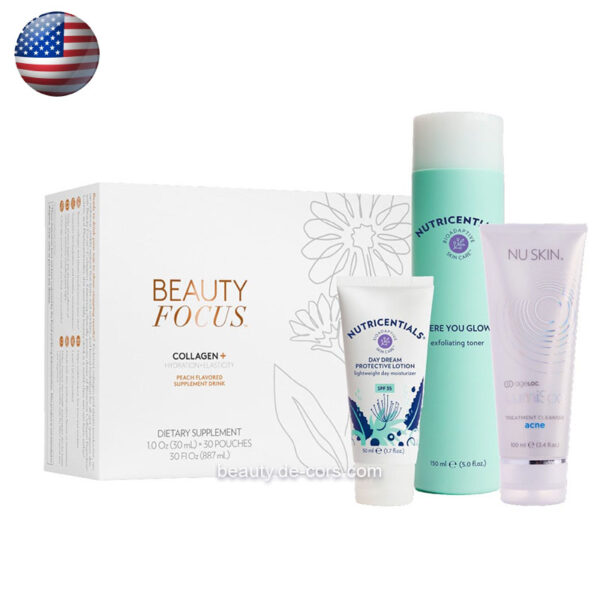 Beauty Focus Collagen+ Acne Kit Subscription USA
