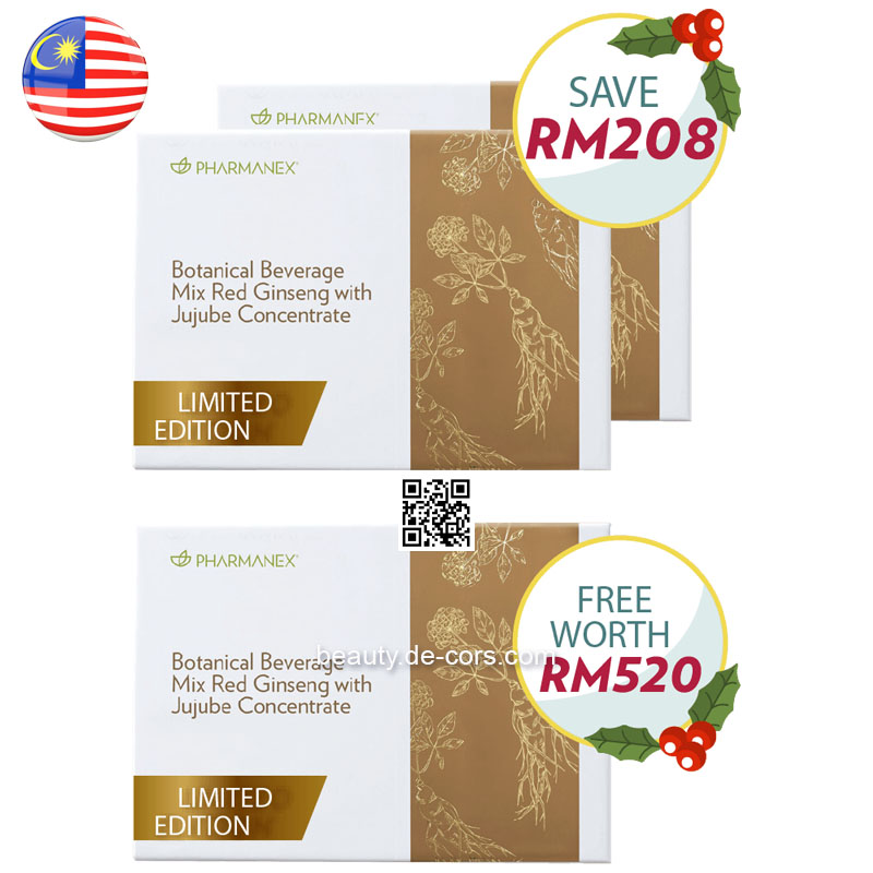 Nu Skin Malaysia Promotion Red Ginseng with Jujube Concentrate Special Pack