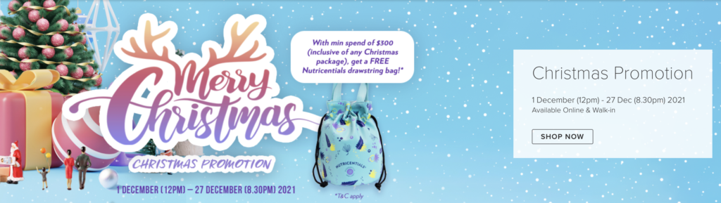 Nu Skin Singapore Christmas Promotion SG