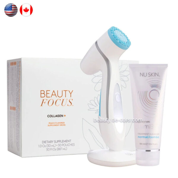 Beauty Focus Collagen + LumiSpa Essential Kit USA Canada V2