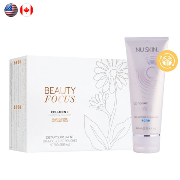 Beauty Focus Collagen+ LumiSpa TC Acne Subscription USA Canada