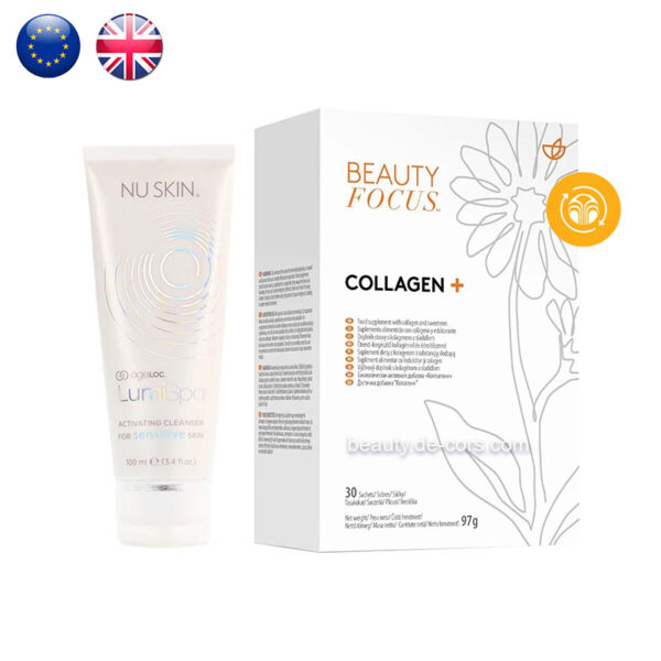 Beauty Focus Collagen+ & ageLOC LumiSpa Activating Face Cleanser - Sensitive Skin UK EU EMEA