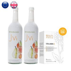Beauty Focus Collagen+ with JVI Fruit Drinks UK EMEA