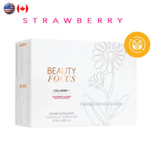 Nu Skin Beauty Focus Collagen+ Strawberry Subscription USA Canada